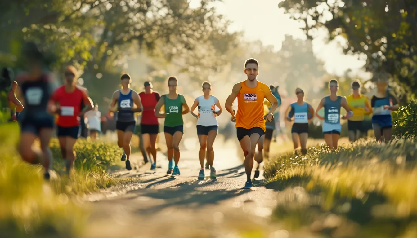 Run club organisers reviewing a live event roster